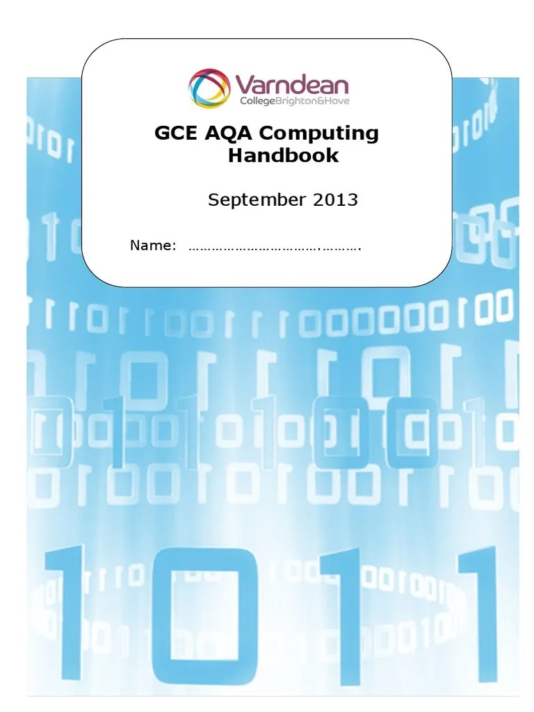 Computing Handbook 2013 | PDF | Domain Name System | Internet