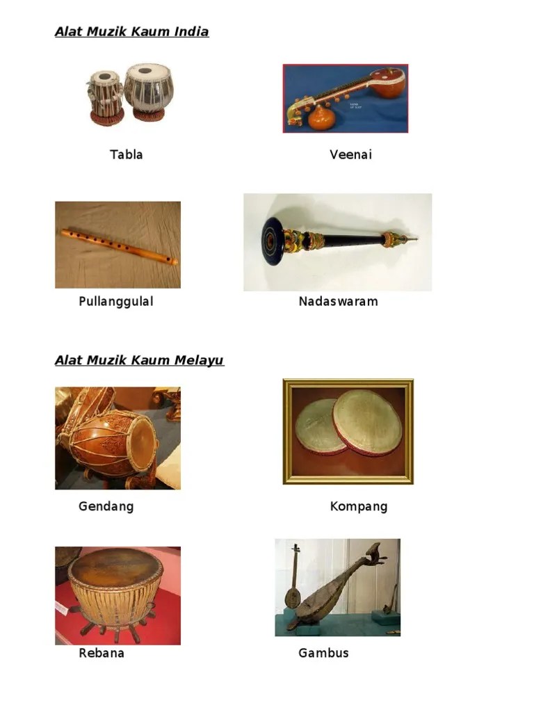 Gambar alat muzik tradisional melayu. Alatan Muzik Tradisional Melayu Berperanan Memainkan Melodi Utama Mahupun Iringan Dalam Ensembel Osvrafa