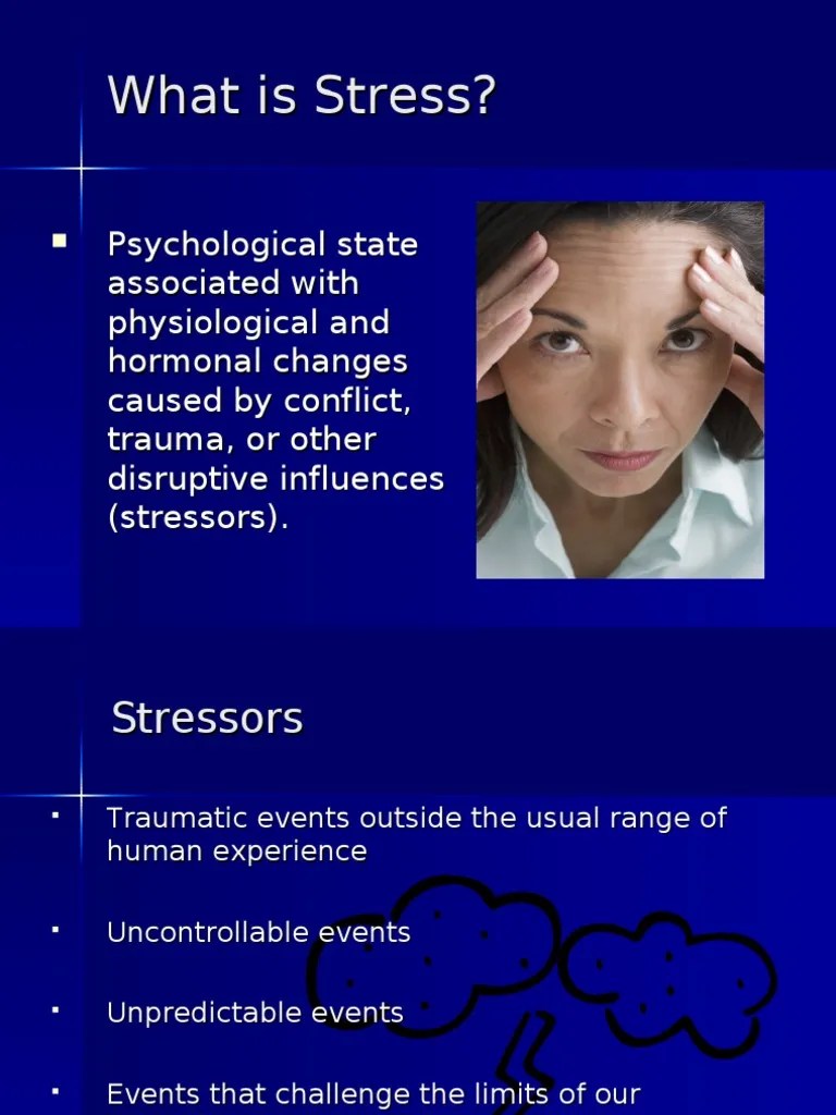 What Is Stress | PDF | Stress (Biology) | Neuroscience