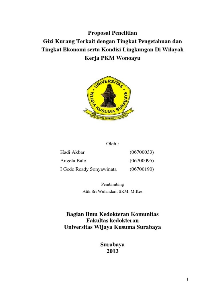 Asuhan keperawatan ansietas pada tn. Pra Proposal Penelitian Gizi Kurang Pdf