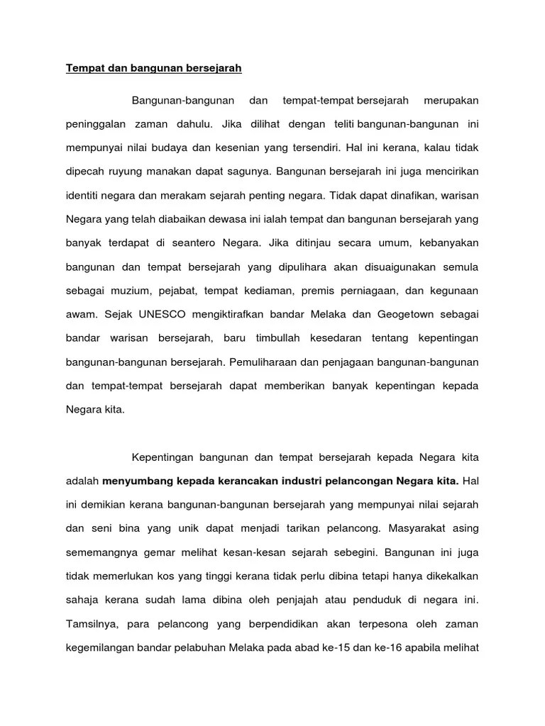 Tempat wisata di malaysia ini merupakan tempat belanja dengan menggunakan sistem grosir. Tempat Bersejarah