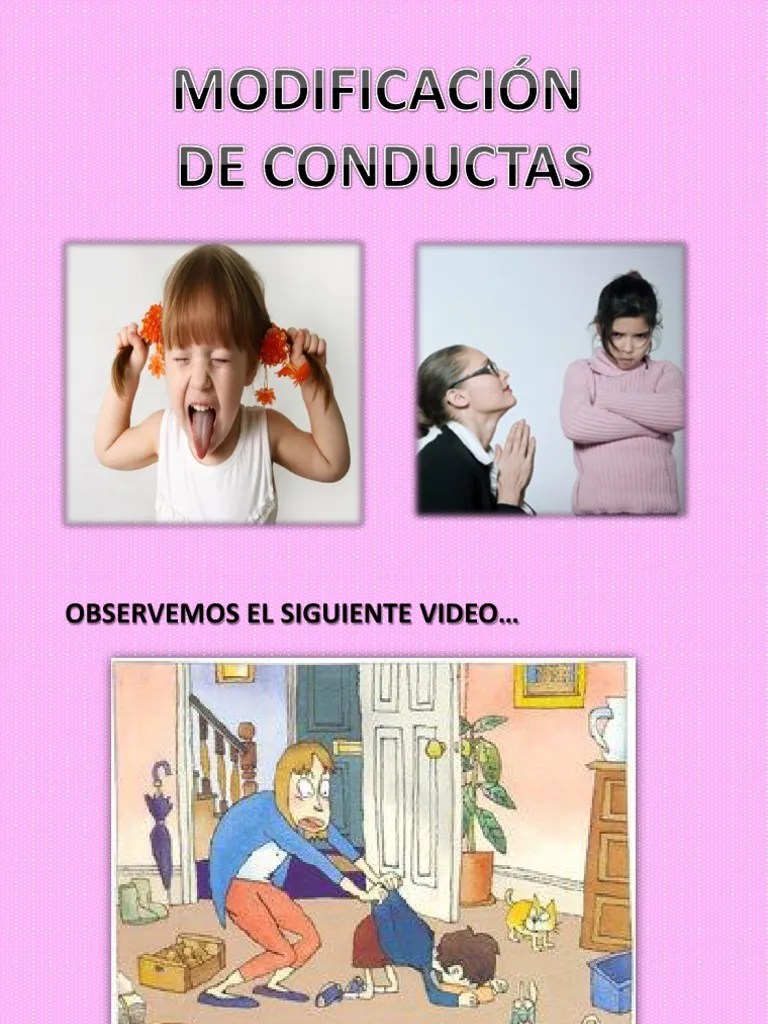 Modificacion De Conducta | PDF | Modificación De Comportamiento | Ira