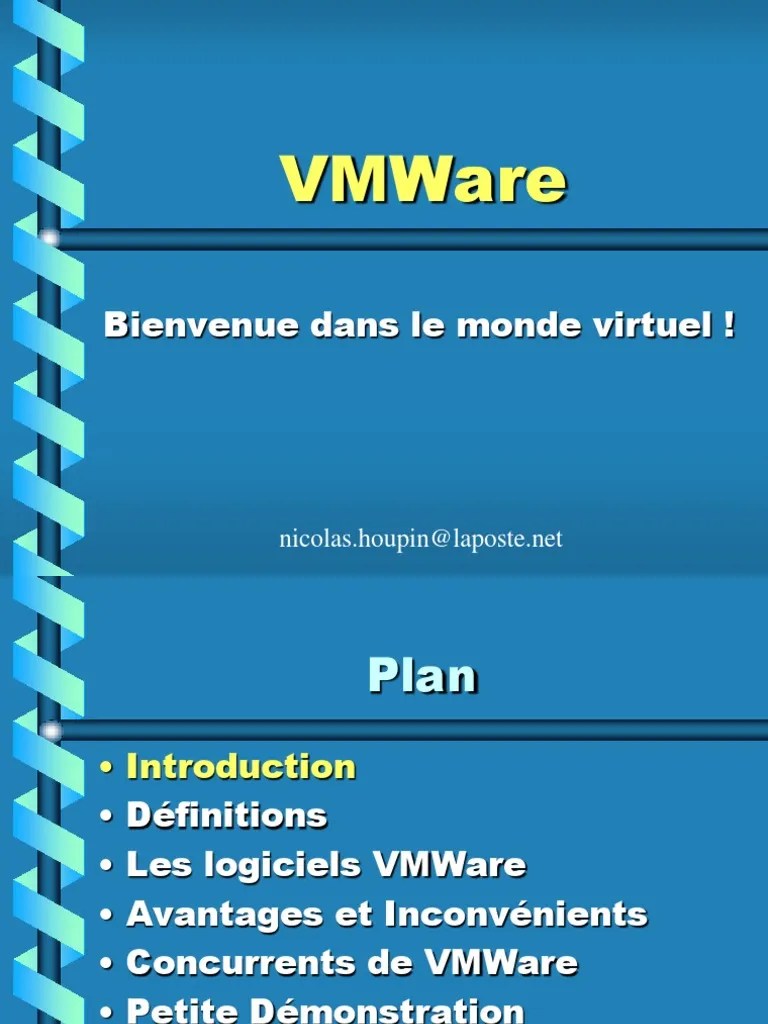 VMWare | Télécharger Gratuitement PDF | VMware | PC Compatibles IBM