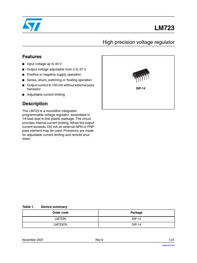 Lm723 Pdf Bipolar Junction Transistor Implied Warranty