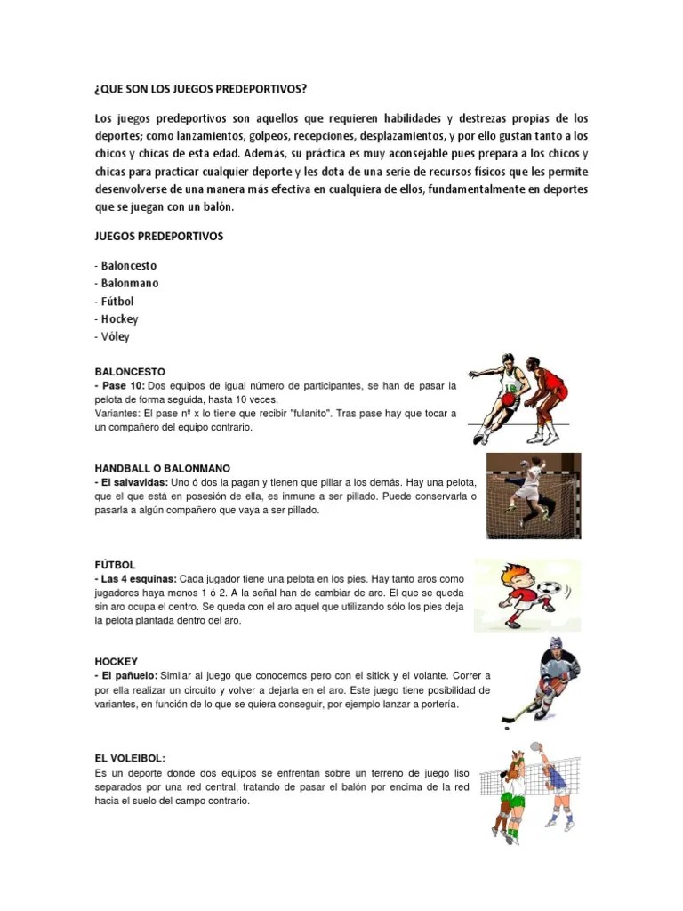 Para la realización de la dinámica, se recomienda, dependiendo de la cantidad de colaboradores, organizar al . Que Son Los Juegos Predeportivos Pdf Voleibol Asociacion De Futbol
