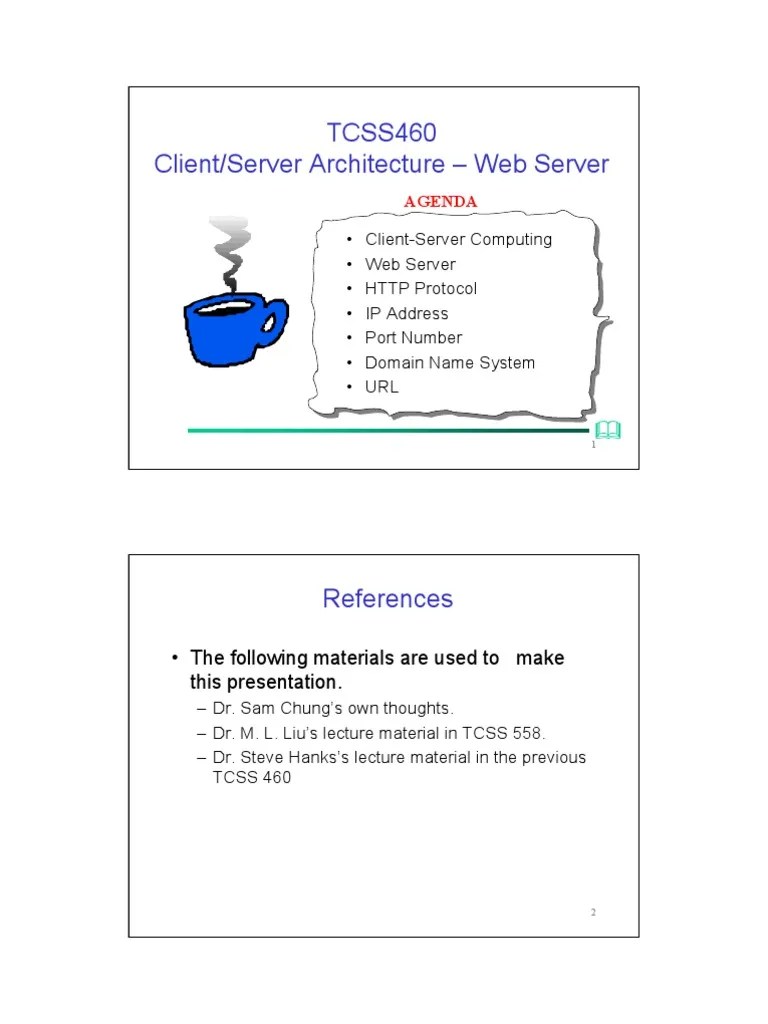 Architecture Web Server PDF | PDF | Web Server | Internet & Web