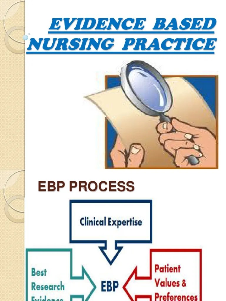 Evidence Based Nursing Practice | PDF | Evidence Based Medicine ...