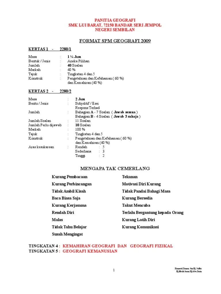 Saliran mengikut isi kandungan buku teks. Nota Buku Teks Geografi Ting 4 Dan 5 Pdf