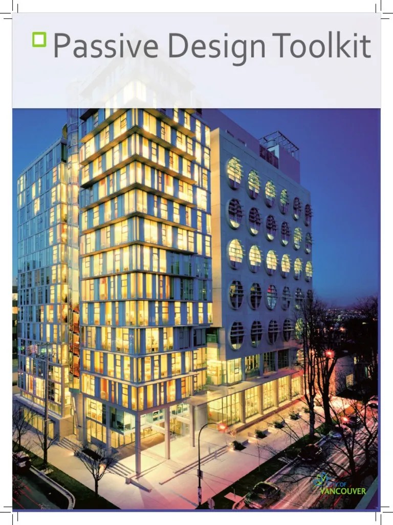 Passive Design Large Buildings | PDF | Ventilation (Architecture) | Window