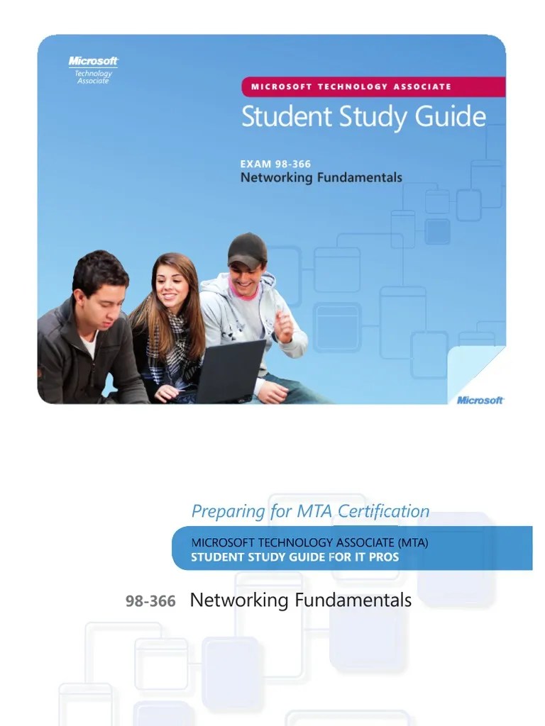 MTA Networking Fundamentals Study Guide | PDF | Network Topology ...