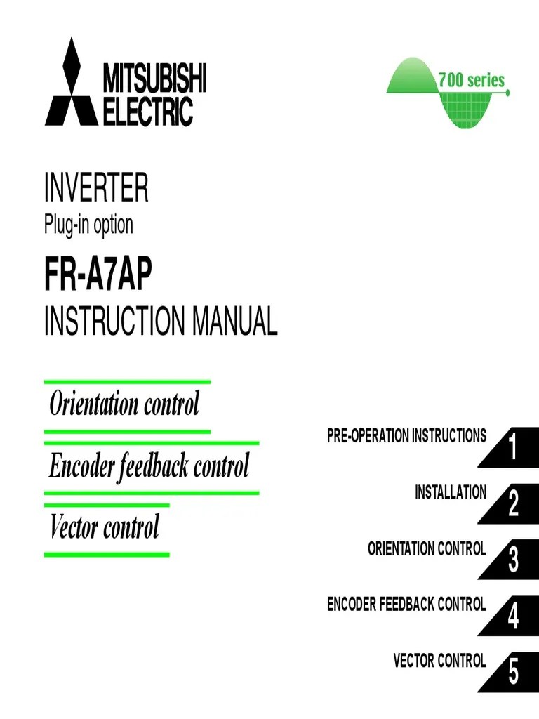 Mitsubishi PG Card | PDF | Cable | Electrical Wiring