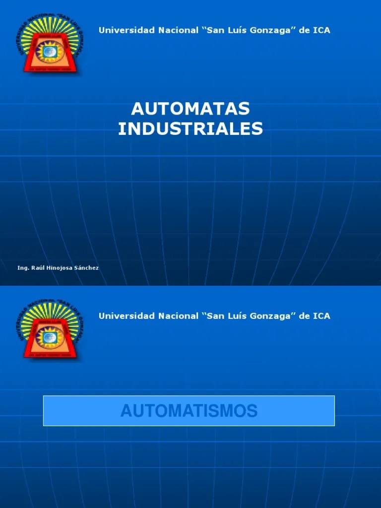 Cap 6 Los Automatas Industriales | PDF | Puerta Lógica | Scada