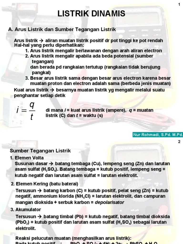 Soal ipa smp kelas 9 semester 1 listrik dinamis. Soal Dan Pembahasan Listrik Dinamis Kelas 9 Sekali