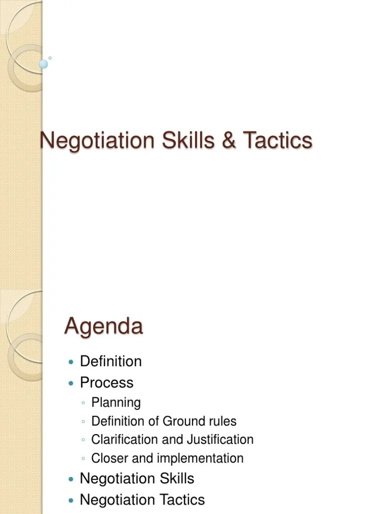 A Comprehensive Guide To Developing Strong Negotiation Skills Through Strategic Planning ...