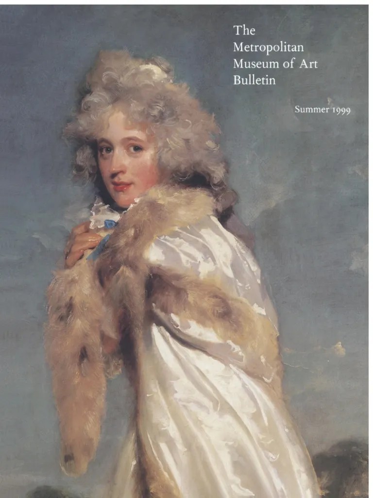 British Portraits In The Metropolitan Museum Of Art The Metropolitan Museum Of Art Bulletin V 57 ...