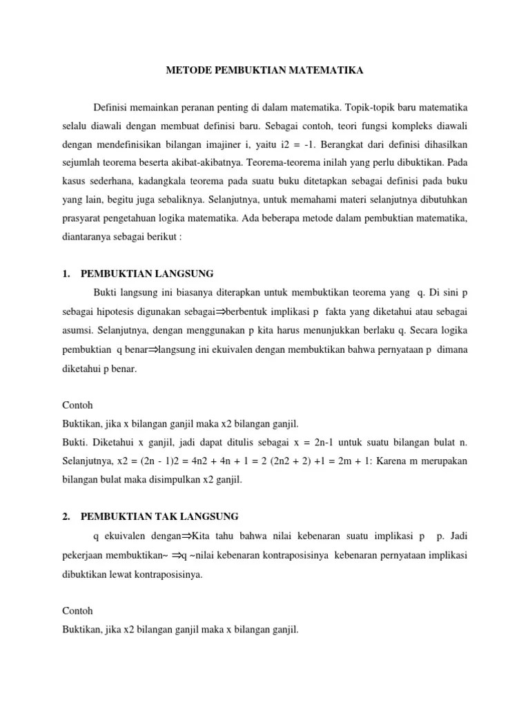 Ilustrasi seorang anak menjawab soal matematika. Metode Pembuktian Matematika Pdf