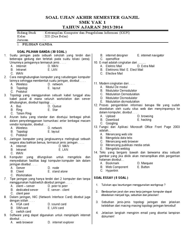 Buku korespondensi untuk smk/mak kelas x ini disusun berlandaskan kurikulum 2013 ki/kd 2017. 35 Soal Korespondensi Kelas 10 Beserta Jawabannya Information Kunci Jawaban
