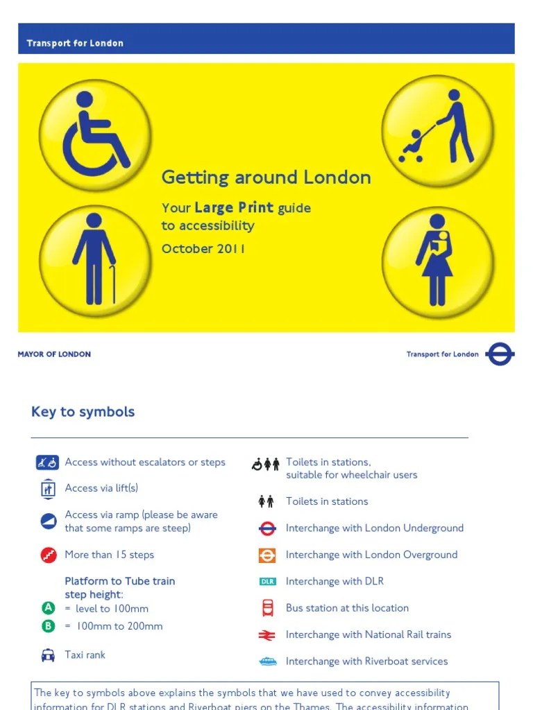 Getting Around London Large Print | PDF | Taxicab | Bus