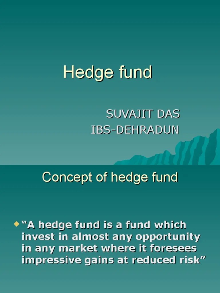 Hedge Fund | PDF