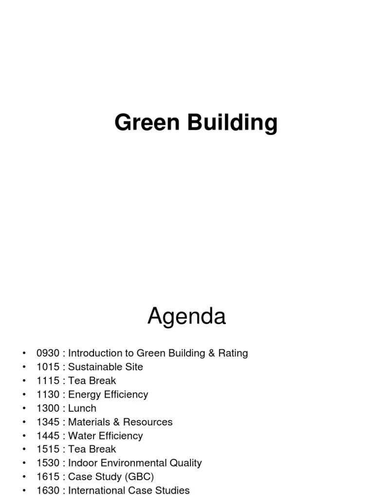 Green Building | PDF | Leadership In Energy And Environmental Design | Green Building