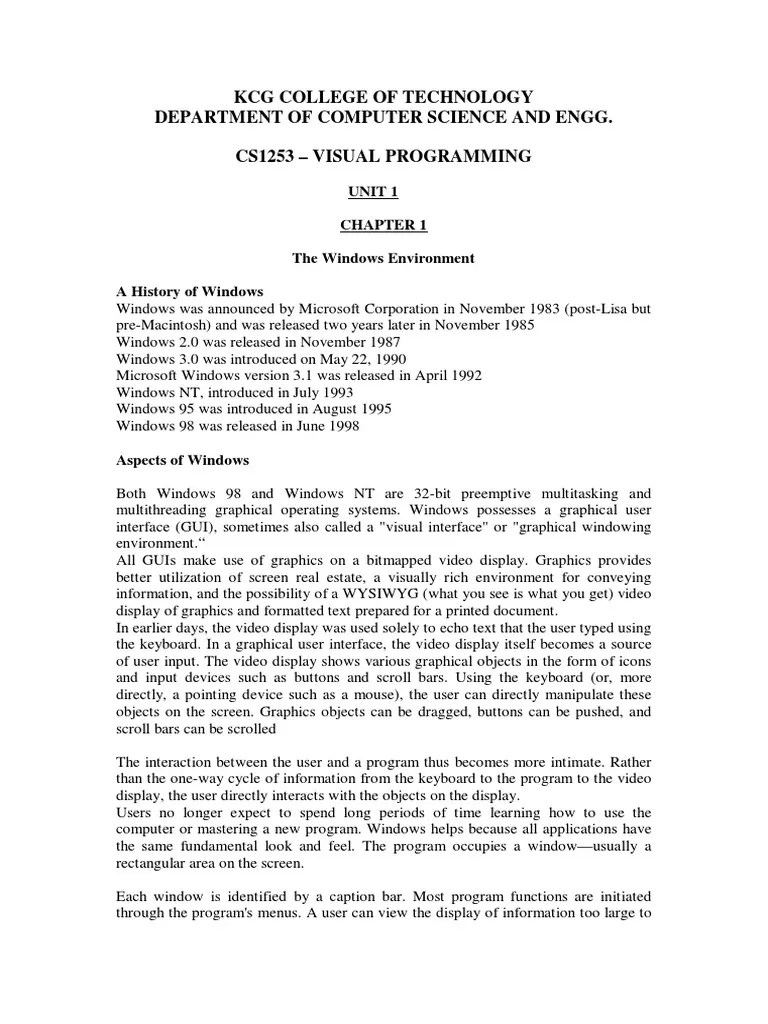 KCG COLLEGE OF TECHNOLOGY DEPARTMENT OF COMPUTER SCIENCE AND ENGG ...