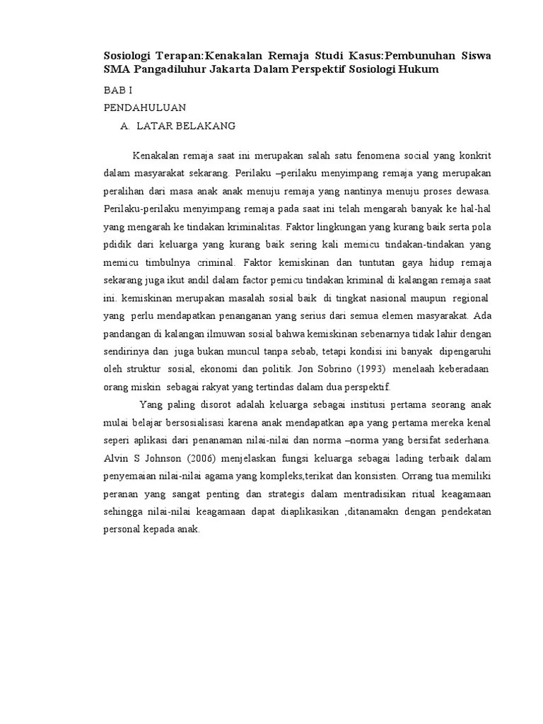 Maka dari itu, sekolah menggunakan pengendalian sosial baik bersifat preventif maupun represif . Sosiologi Terapan Pdf