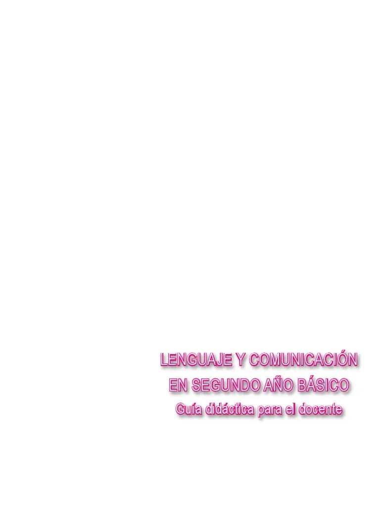 Lenguaje Y Comunicacion | PDF | Lectura (proceso) | Palabra