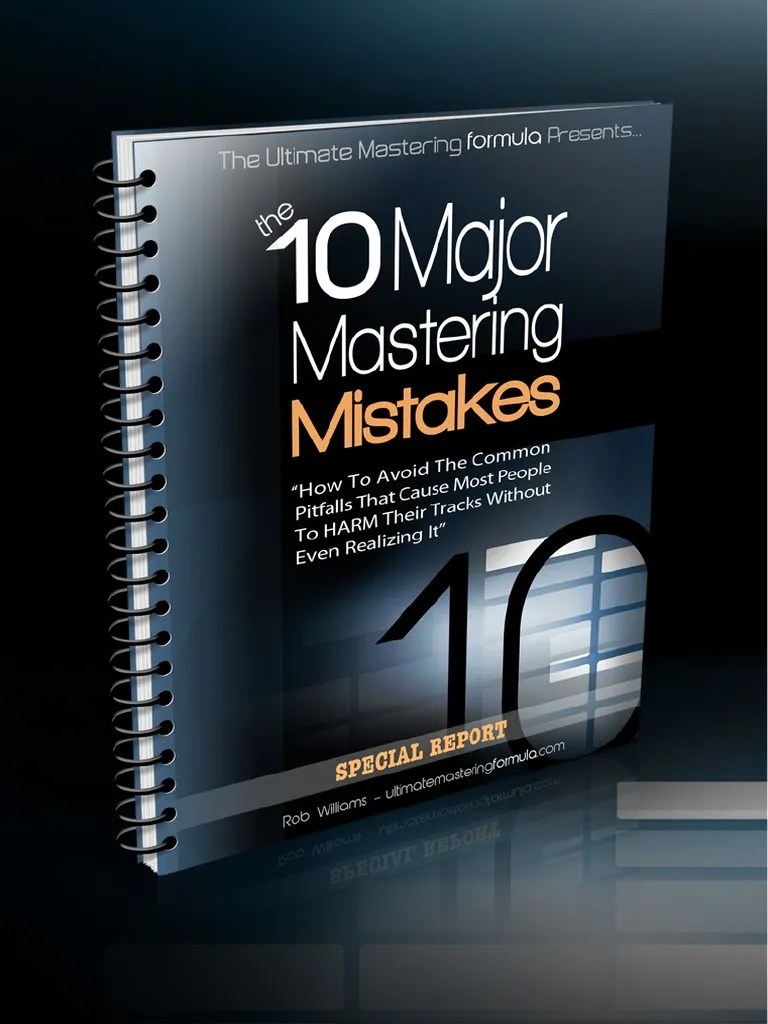 The 10 Major Mastering Mistakes - Special Report | PDF | Sound ...