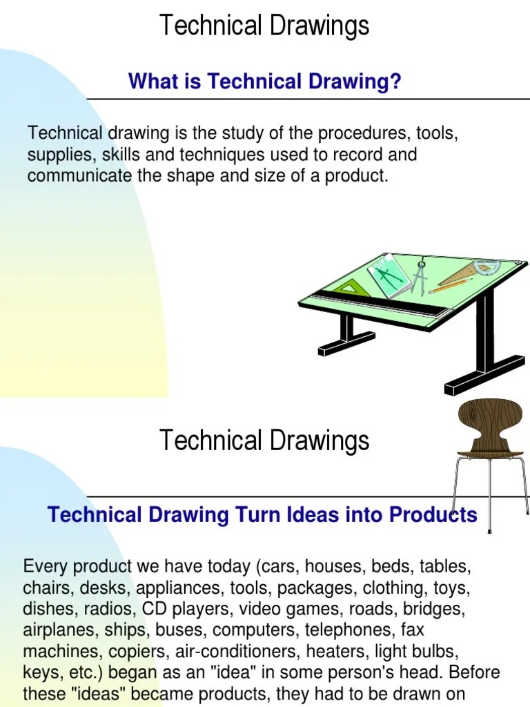 Intro To Technical Drawing | PDF | Technical Drawing | Art Media