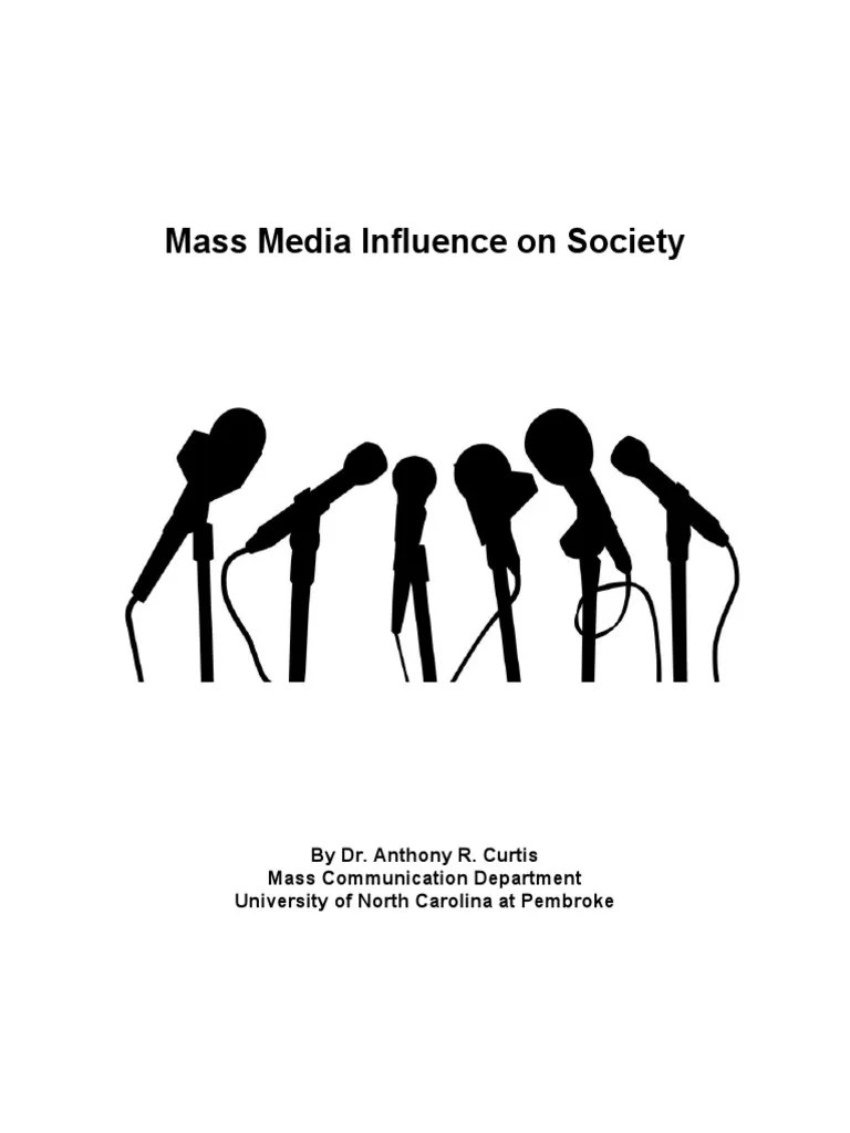 Mass Media Influence On Society | PDF | Fox News | Msnbc