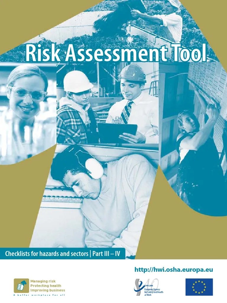 OSHA Risk Assessment Toolchecklist For Hazard And Sectors Part 3 And 4 ...