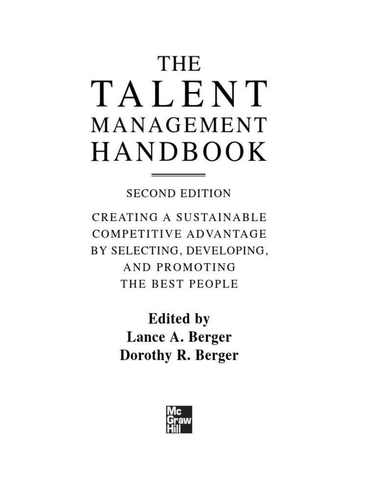 Talent Management Handbook Preview | PDF | Talent Management ...