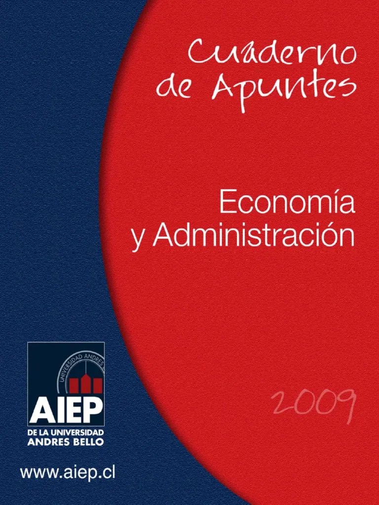 Cuaderno De Apuntes Economía Y Administración INT 117 | PDF | Contrato ...