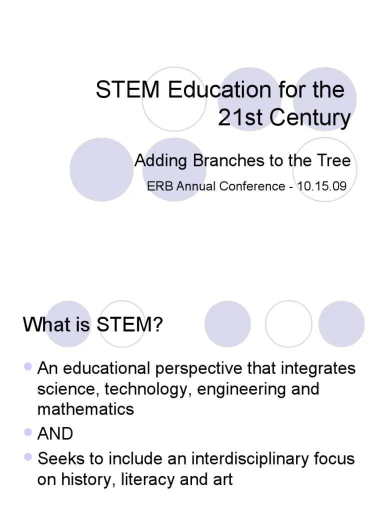 STEM Education For The 21st Century | PDF | Science, Technology ...