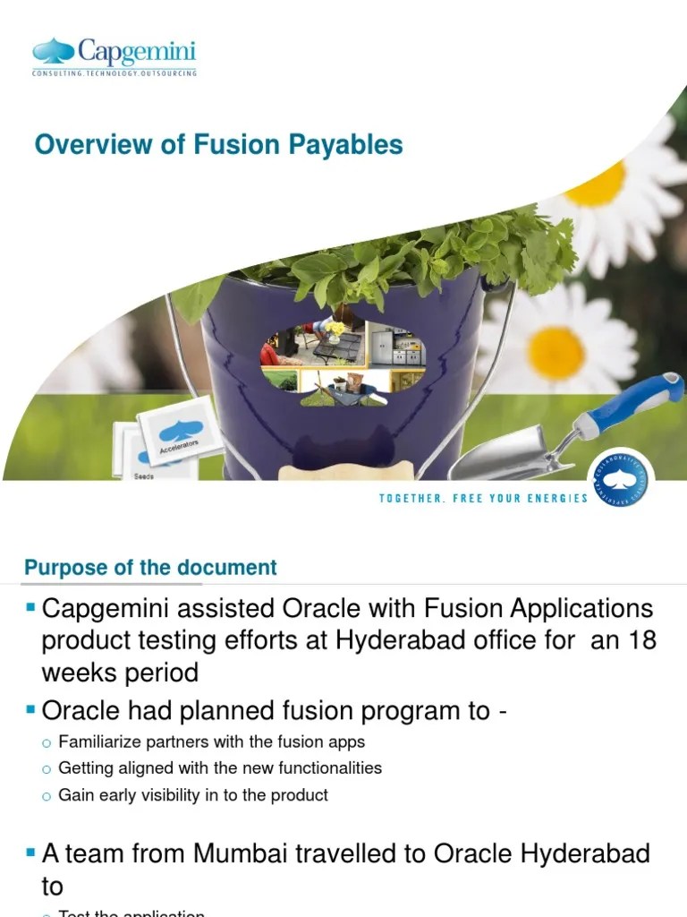 Overview Of Fusion Payables.V1 | Download Free PDF | Invoice | Payments