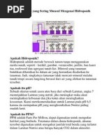 Cara petani hidroponik mengatasi tantangan, jawaban soal tvri 6 mei. M Ant Pertanyaan Yang Sering Muncul Mengenai Hidroponik