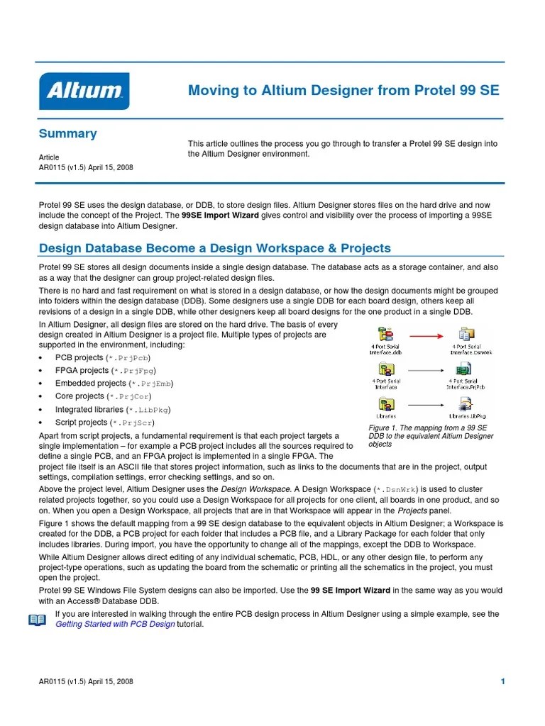 Altium Designer | PDF | Library (Computing) | License