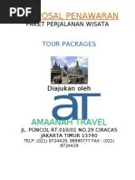 Proposal ini dibuat untuk memenuhi tugas studi kelayakan. Proposal Usaha Mask Tour Dan Travel Pdf
