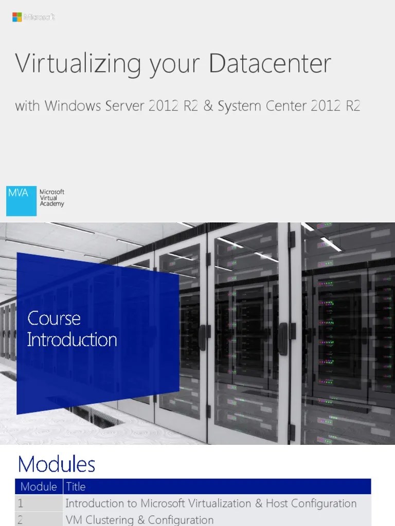Hyper-V Datacenter Virtualization Module 1 | PDF | Hyper V | Ip Address