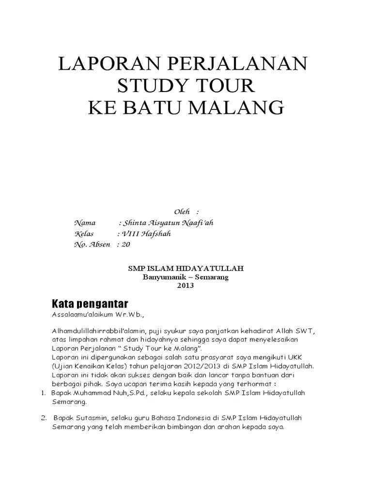 Surat Study Tour Cute766