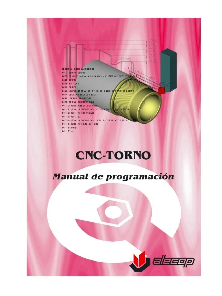 Manual Programacion CNC Torno | PDF | Sistema De Coordenadas ...