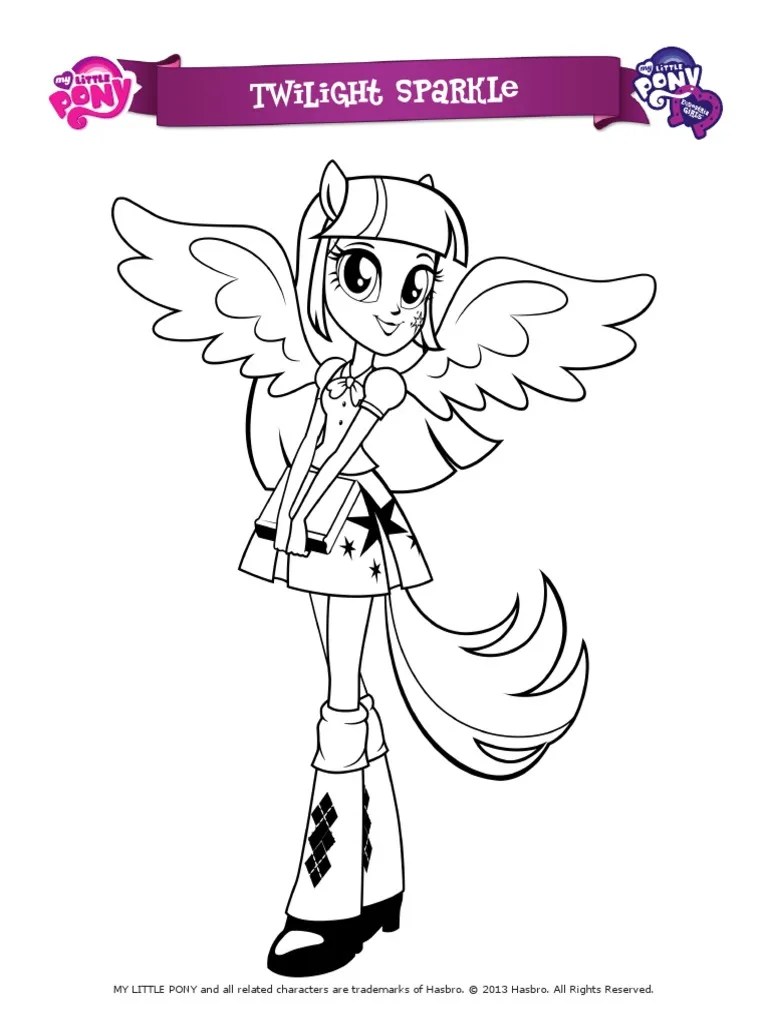 There are many shades that will bri. Equestria Girl Coloring Pages Pdf Coloring And Malvorlagan