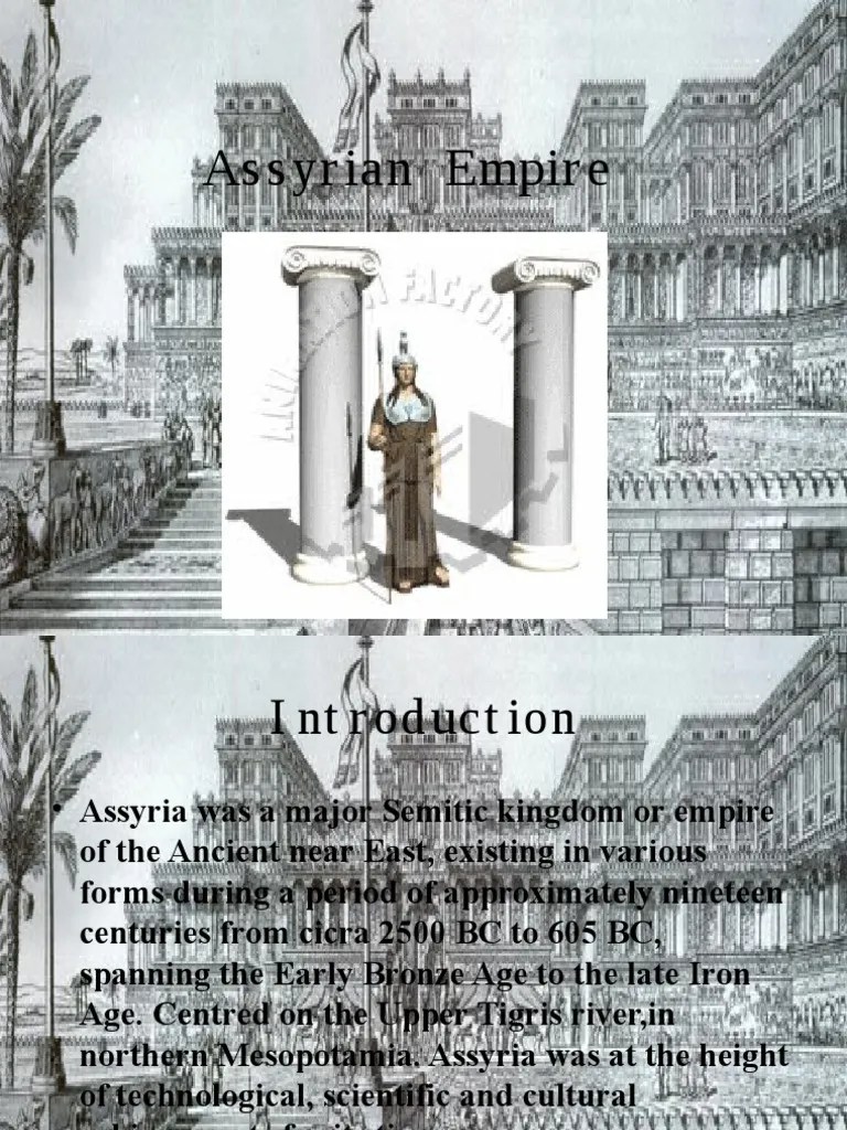 Assyrian Empire Final | PDF | Assyria | Babylonia