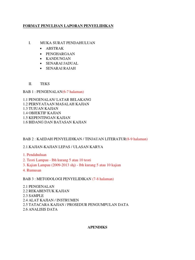Pengukuran dimensi elemen struktur, pengujian kuat tekan beton, pemodelan dan analisis struktur, serta penyusunan laporan kajian. Format Penulisan Laporan Penyelidikan Pdf
