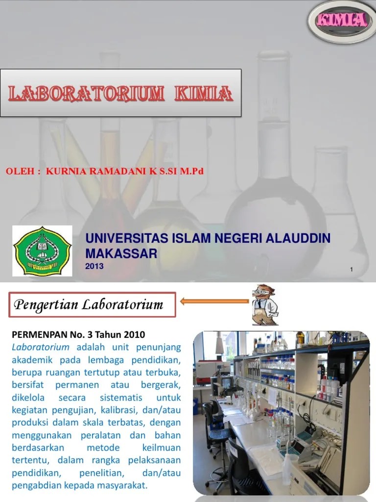 Laboratorium Kimia | PDF