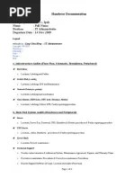 Company Asset Handover Form