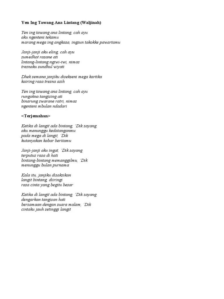 Bahasa Inggris Apa Kabar Sayang