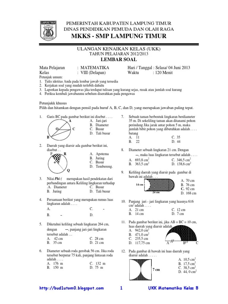 Editor, lumono suryo nagoro, author: Kunci Jawaban Lks Matematika Kelas 8 Cara Golden