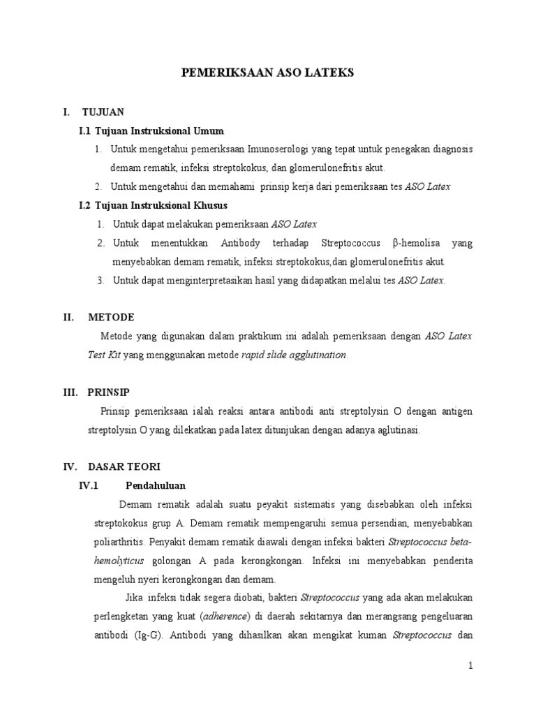 Pemeriksaan Asto | PDF