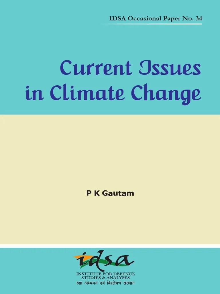 Climate Change | PDF | United Nations Framework Convention On Climate Change | Kyoto Protocol